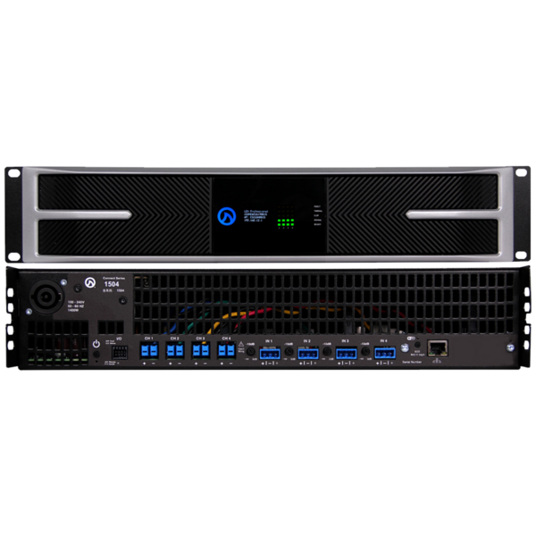 4CH HIGH POWER SMART AMP 1500W – 4OHM, 8OHM, 70V/100V P/CH